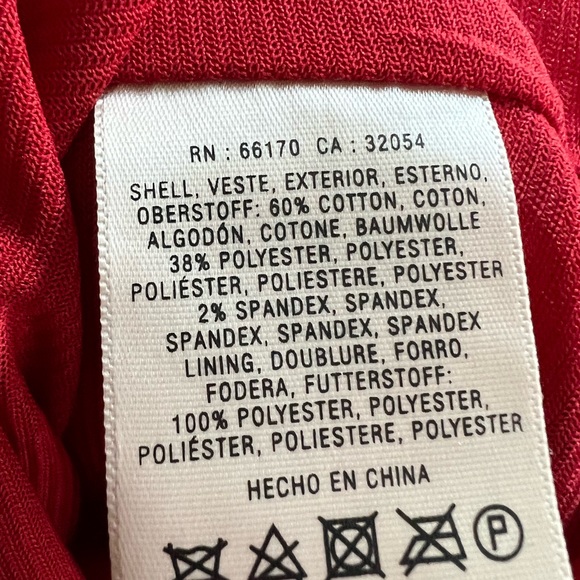 ANTHROPOLOGIE Maeve Caldera Red Animal Print Fit & Flare Dress - SzMedium - Picture 9 of 13